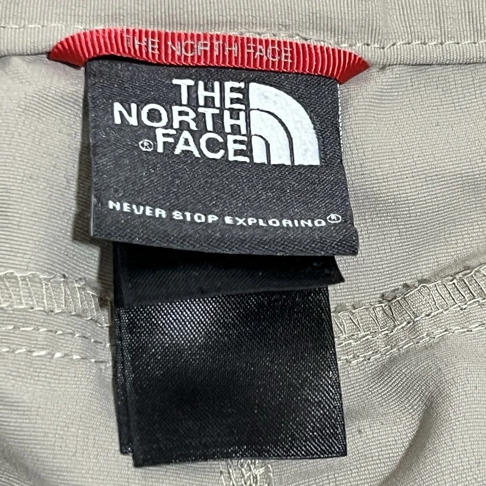 The North Face Tan Khaki Cargo Outdoor Hiking Zip Leg Pants Men Size 2XL